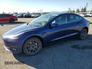2023 Tesla Model 3 with VIN 5YJ3E1EA5PF457937, listed as a Copart auction lot 48209115 with 41,193 mi miles and Salvage Title. Bid and sale history available at carsss.com. Image 1.