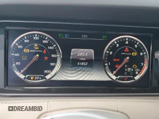 2015 Mercedes-Benz S 63 AMG with VIN WDDXJ7JB4FA009040, listed as a Copart auction lot 55732965 with 41,852 mi miles and Salvage Title. Bid and sale history available at DreamBid. Image 9.