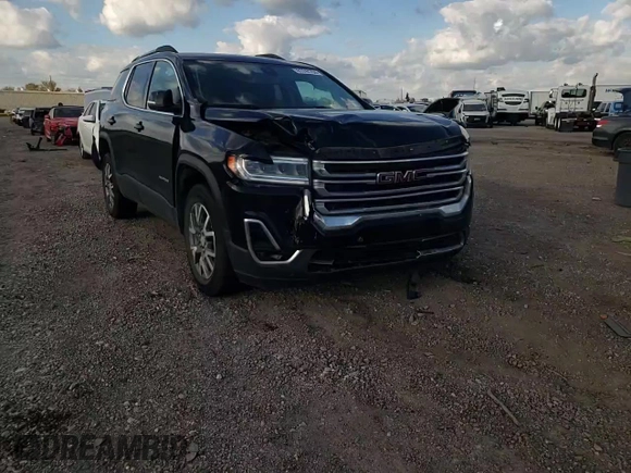 2021 GMC Acadia SLT with VIN 1GKKNML48MZ208052, listed as a Copart auction lot 81747794 with 83,200 mi miles and Salvage Title. Bid and sale history available at DreamBid. Image 10.