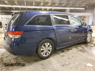 2016 Honda Odyssey EX-L with VIN 5FNRL5H64GB116298, listed as a Copart auction lot 81969004 with 54,319 mi miles and Salvage Title. Bid and sale history available at DreamBid. Image 3.