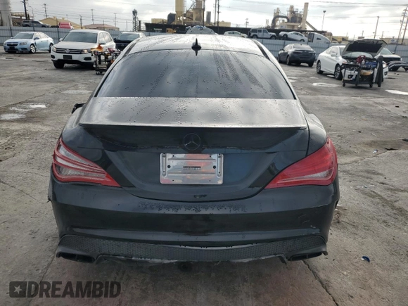 2015 Mercedes-Benz CLA 45 AMG with VIN WDDSJ5CB9FN164980, listed as a Copart auction lot 82649814 with 75,213 mi miles and Salvage Title. Bid and sale history available at DreamBid. Image 6.
