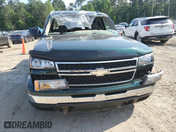 2006 Chevrolet Silverado 1500 LT1 with VIN 2GCEC13T061116305, listed as a Copart auction lot 54429885 with Not Provided miles and Salvage Title. Bid and sale history available at carsss.com. Image 5.