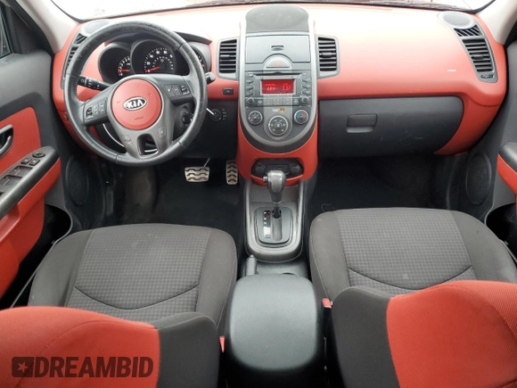 2010 Kia Soul + with VIN KNDJT2A22A7047112, listed as a Copart auction lot 51365695 with 104,405 mi miles and Salvage Title. Bid and sale history available at carsss.com. Image 8.