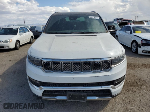 2022 Jeep Grand Wagoneer Series II with VIN 1C4SJVFJ5NS101954, listed as a Copart auction lot 56229875 with 26,315 mi miles and Clean title. Bid and sale history available at DreamBid. Image 5.