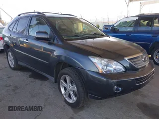 2008 Lexus RX 400h with VIN JTJHW31U282050450, listed as a IAAI auction lot 41932848 with 172,838 mi miles and . Bid and sale history available at DreamBid. Image 1.