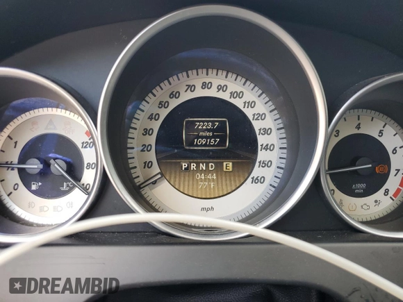 2012 Mercedes-Benz C 300 Sport with VIN WDDGF8BB0CR237300, listed as a Copart auction lot 61340735 with 109,157 mi miles and Salvage title. Bid and sale history available at DreamBid. Image 9.