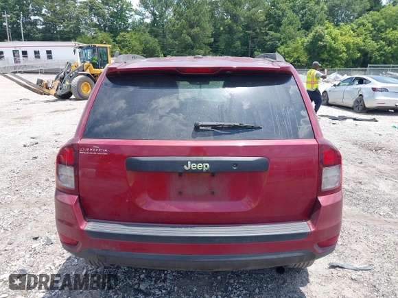 2017 Jeep Compass Sport z VIN 1C4NJCBA2HD132188, wystawiony jako IAAI lot #42569521 z przebiegiem 106 668 mil mil oraz . Historia ofert i sprzedaży dostępna na DreamBid. Obrazek 17.