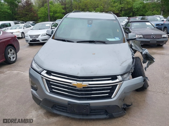 2023 Chevrolet Traverse LT Cloth with VIN 1GNEVGKW5PJ243297, listed as a IAAI auction lot 41960794 with 27,700 mi miles. Bid and sale history available at carsss.com. Image 13.