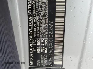 1999 Mercedes-Benz CLK 320/430 with VIN WDBLK65GXXT023566, listed as a Copart auction lot 73857834 with Not Provided miles and Salvage Title. Bid and sale history available at DreamBid. Image 12.