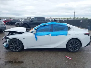 2023 Lexus IS 350 F Sport with VIN JTHGZ1B27P5071491, listed as a IAAI auction lot 41908414 with 24,622 mi miles and . Bid and sale history available at DreamBid. Image 15.