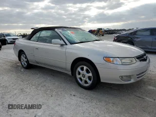 2000 Toyota Solara SE with VIN 2T1FF22P0YC381977, listed as a Copart auction lot 81397894 with 104,630 mi miles and Non Repairable. Bid and sale history available at DreamBid. Image 4.