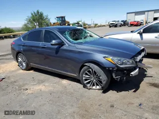 2017 Genesis G80 3.8L with VIN KMHGN4JE2HU171849, listed as a Copart auction lot 67408804 with 85,897 mi miles and Salvage Title. Bid and sale history available at carsss.com. Image 4.