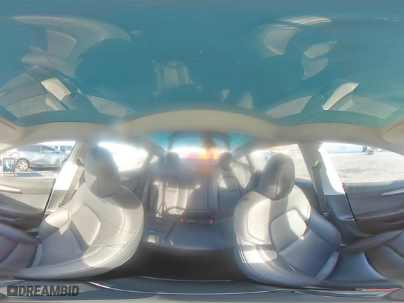 2023 Tesla Model 3 with VIN 5YJ3E1EA9PF682474, listed as a Copart auction lot 89363175 with 43,742 mi miles and Salvage Title. Bid and sale history available at carsss.com. Image 13.