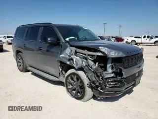 2024 Jeep Wagoneer Series II Carbide with VIN 1C4SJVBP4RS107924, listed as a Copart auction lot 71017184 with 15,695 mi miles and Salvage Title. Bid and sale history available at DreamBid. Image 12.