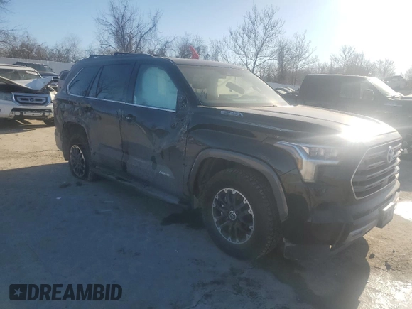 2023 Toyota Sequoia SR5 with VIN 7SVAAABA4PX016500, listed as a Copart auction lot 42773275 with Not Provided miles and Salvage Title. Bid and sale history available at carsss.com. Image 4.