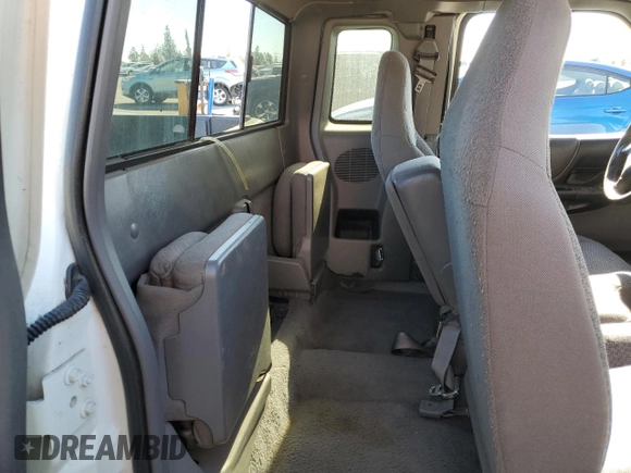 1999 Ford Ranger XLT with VIN 1FTYR14X6XPA45855, listed as a Copart auction lot 41889965 with 221,848 mi miles and Salvage Title. Bid and sale history available at DreamBid. Image 11.
