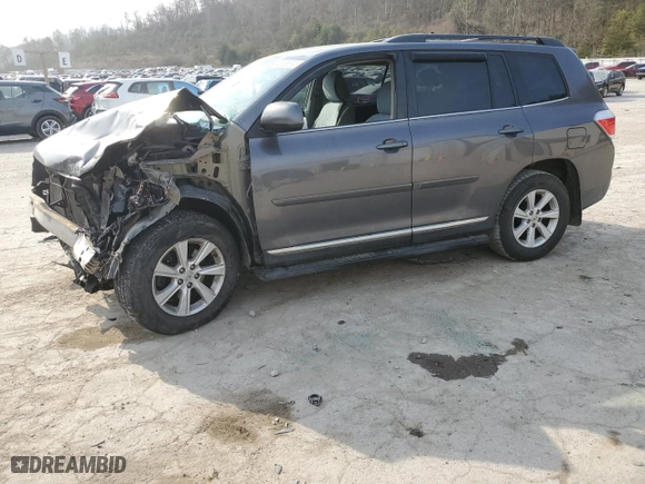 2011 Toyota Highlander with VIN 5TDBK3EH3BS076329, listed as a Copart auction lot 48865895 with 0 mi miles and Salvage Title. Bid and sale history available at carsss.com. Image 1.