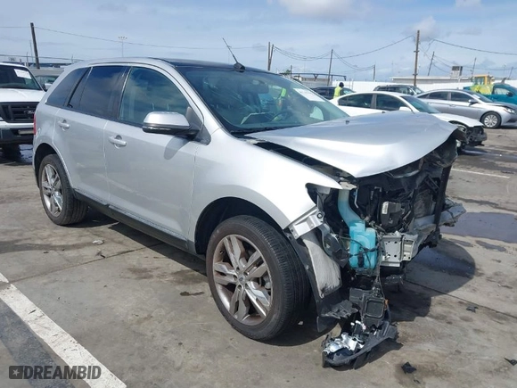 2014 Ford Edge SEL with VIN 2FMDK3JC9EBA65520, listed as a IAAI auction lot 41741796 with 87,361 mi miles. Bid and sale history available at carsss.com. Image 1.