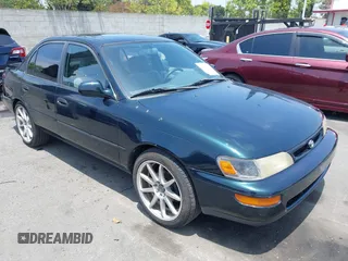 1997 Toyota Corolla DX with VIN 1NXBB02E4VZ649596, listed as a IAAI auction lot 42485370 with 273,678 mi miles and . Bid and sale history available at DreamBid. Image 1.