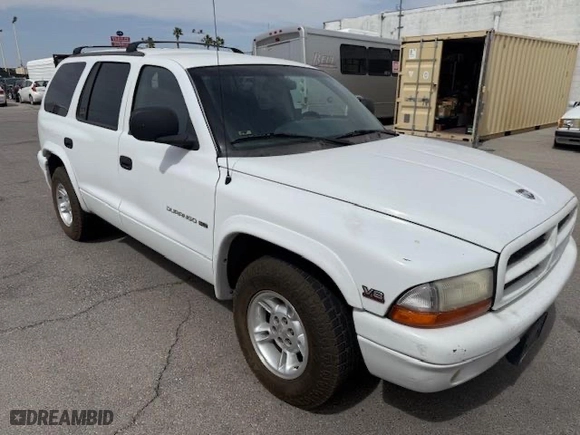 1999 Dodge Durango with VIN 1B4HR28Y2XF647650, listed as a Copart auction lot 51532085 with 180,436 mi miles and Clean Title. Bid and sale history available at carsss.com. Image 1.