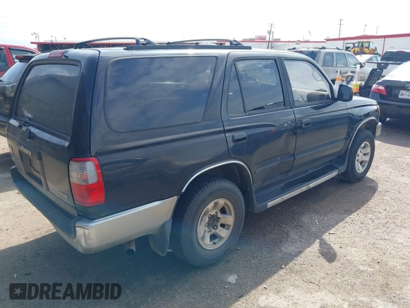 1997 Toyota 4Runner SR5 with VIN JT3GN86RXV0034365, listed as a IAAI auction lot 41888343 with 291,405 mi miles and . Bid and sale history available at DreamBid. Image 4.
