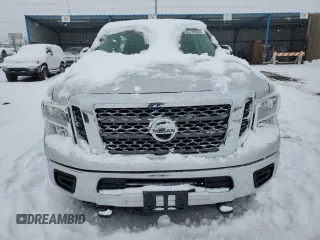 2017 Nissan Titan XD SV with VIN 1N6BA1F34HN525863, listed as a Copart auction lot 83799924 with 33,112 mi miles and Salvage Title. Bid and sale history available at carsss.com. Image 5.