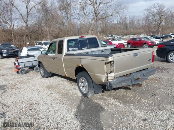 2002 Ford Ranger XL with VIN 1FTYR14U62TA20654, listed as a IAAI auction lot 41708703 with 197,549 mi miles. Bid and sale history available at carsss.com. Image 3.