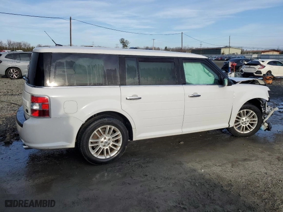 2018 Ford Flex SEL with VIN 2FMGK5C83JBA07527, listed as a Copart auction lot 44274035 with 70,503 mi miles and Salvage Title. Bid and sale history available at carsss.com. Image 3.