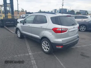 2021 Ford EcoSport SE with VIN MAJ3S2GE3MC431771, listed as a IAAI auction lot 41989483 with 33,778 mi miles and . Bid and sale history available at DreamBid. Image 3.