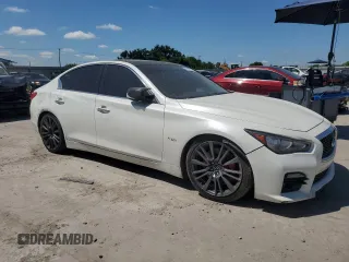 2017 Infiniti Q50 Red Sport 400 с VIN JN1FV7APXHM850015, выставлен на аукционе Copart как лот 56729395 с пробегом 134 199 миль миль и Чистый • Clean title. История ставок и продаж доступна на DreamBid. Изображение 4.