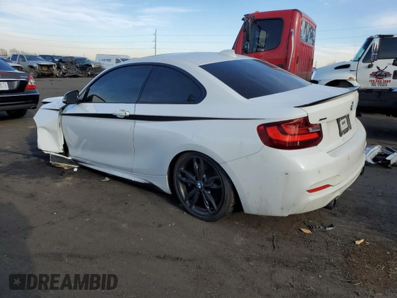 2017 BMW 2 Series M240i xDrive with VIN WBA2G3C33HV986647, listed as a Copart auction lot 78258553 with 52,985 mi miles. Bid and sale history available at carsss.com. Image 2.
