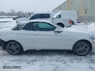 2018 BMW 2 Series 230i xDrive with VIN WBA2K1C52JVB64595, listed as a IAAI auction lot 41604748 with 47,461 mi miles. Bid and sale history available at carsss.com. Image 14.