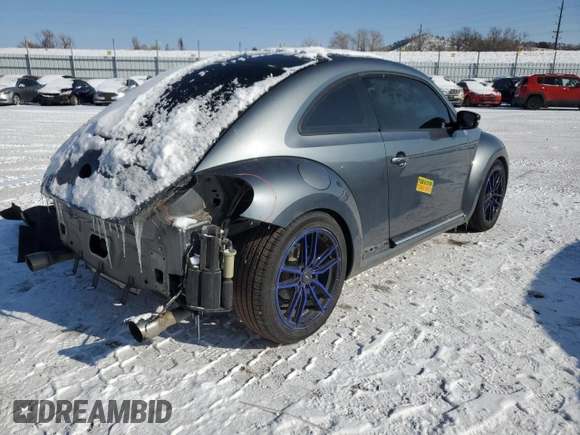 2012 Volkswagen Beetle 2.0T Turbo w/Sun/Snd/Nav PZEV with VIN 3VWVA7AT1CM609293, listed as a Copart auction lot 43752095 with 92,048 mi miles and Salvage Title. Bid and sale history available at carsss.com. Image 3.