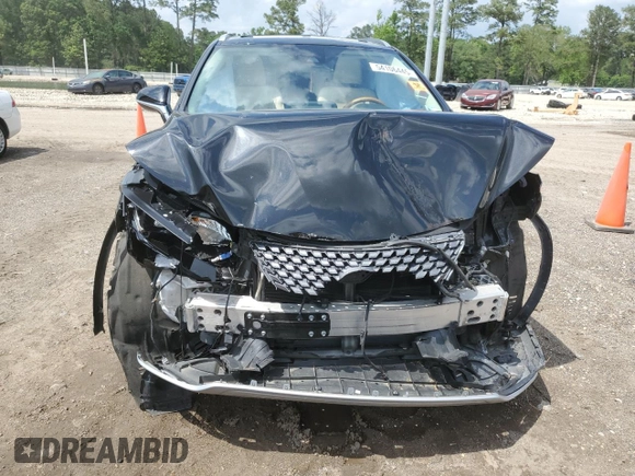 2022 Lexus RX 350 with VIN 2T2HZMAAXNC243010, listed as a Copart auction lot 54106445 with 55,605 mi miles and Salvage Title. Bid and sale history available at DreamBid. Image 5.