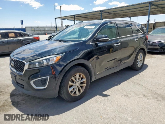 2017 Kia Sorento LX with VIN 5XYPGDA37HG211101, listed as a Copart auction lot 59623955 with 67,852 mi miles and Salvage title. Bid and sale history available at DreamBid. Image 1.