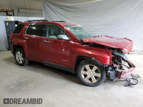 2013 GMC Terrain SLT with VIN 2GKALUEK1D6343317, listed as a Copart auction lot 60927085 with 178,791 mi miles and Clean title. Bid and sale history available at DreamBid. Image 4.