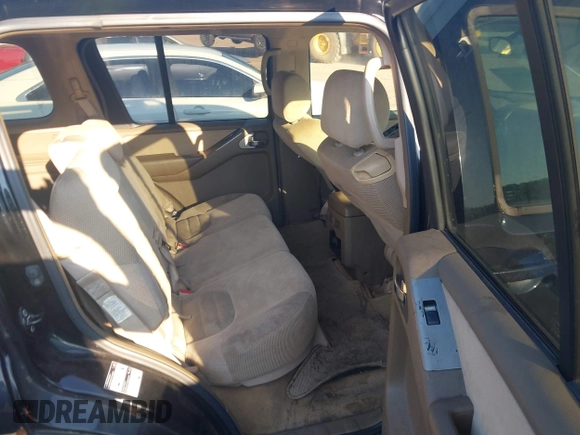 2007 Nissan Pathfinder SE with VIN 5N1AR18U87C643711, listed as a IAAI auction lot 42668160 with 330,981 mi miles and . Bid and sale history available at DreamBid. Image 8.