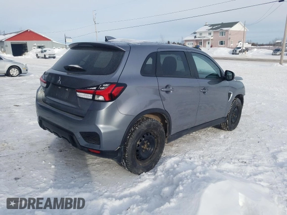 2023 Mitsubishi RVR ES with VIN JA4AHUAU1PU603400, listed as a Copart auction lot 42928925 with 13,439 mi miles and Salvage Title. Bid and sale history available at carsss.com. Image 3.