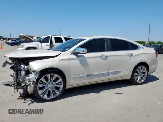 2014 Chevrolet Impala LTZ with VIN 1G1155S32EU149061, listed as a Copart auction lot 52488535 with 106,815 mi miles and Salvage title. Bid and sale history available at DreamBid. Image 1.
