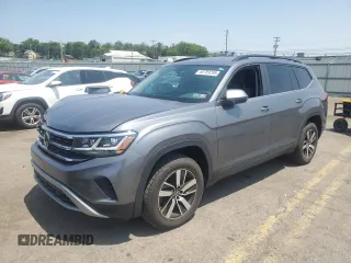 2021 Volkswagen Atlas SE z VIN 1V2LP2CA7MC507490, wystawiony jako Copart lot #58789295 z przebiegiem 61 127 mil mil oraz Szkoda całkowita • Salvage title. Historia ofert i sprzedaży dostępna na DreamBid. Obrazek 1.