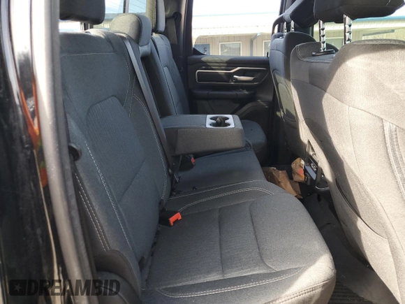 2020 Ram 1500 Big Horn with VIN 1C6SRFBT6LN204292, listed as a Copart auction lot 44695445 with 59,432 mi miles and Salvage Title. Bid and sale history available at carsss.com. Image 10.