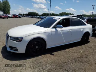 2015 Audi S4 Premium Plus with VIN WAUBGAFL1FA133149, listed as a Copart auction lot 62794864 with 125,194 mi miles and Salvage Title. Bid and sale history available at carsss.com. Image 1.