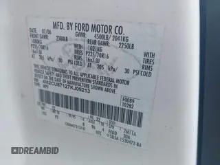 2007 Mercury Mariner Premier с VIN 4M2CU87127KJ09213, выставлен на аукционе IAAI как лот 42740972 с пробегом 172 875 миль миль и . История ставок и продаж доступна на DreamBid. Изображение 9.