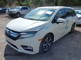 2019 Honda Odyssey Elite with VIN 5FNRL6H91KB053203, listed as a IAAI auction lot 41866308 with 84,700 mi miles and . Bid and sale history available at DreamBid. Image 16.