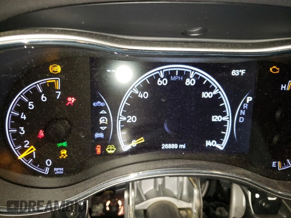 2022 Jeep Grand Cherokee WK Laredo E with VIN 1C4RJFAG8NC113817, listed as a Copart auction lot 56513354 with 26,889 mi miles and Salvage Title. Bid and sale history available at carsss.com. Image 9.