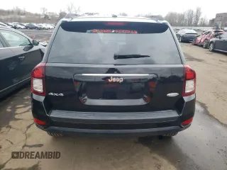 2016 Jeep Compass High Altitude Edition with VIN 1C4NJDEBXGD776207, listed as a Copart auction lot 52576985 with 91,642 mi miles and Salvage Title. Bid and sale history available at carsss.com. Image 6.