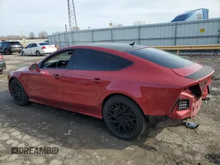 2012 Audi A7 Prestige z VIN WAU2GAFC5CN155806, wystawiony jako Copart lot #49988255 z przebiegiem 141 604 mil mil oraz Szkody całkowita. Historia ofert i sprzedaży dostępna na DreamBid. Obrazek 2.