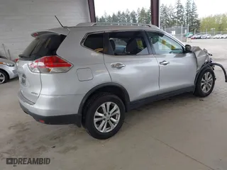 2016 Nissan Rogue S with VIN KNMAT2MVXGP709095, listed as a IAAI auction lot 42014434 with 70,800 mi miles. Bid and sale history available at carsss.com. Image 4.
