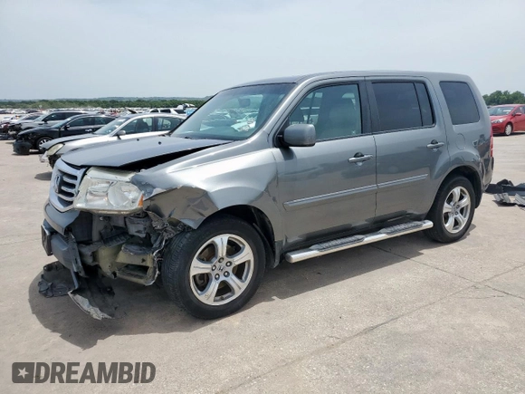 2012 Honda Pilot EX-L with VIN 5FNYF4H54CB057929, listed as a Copart auction lot 56916425 with 122,834 mi miles and Clean title. Bid and sale history available at DreamBid. Image 1.
