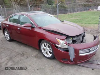 2013 Nissan Maxima S with VIN 1N4AA5AP4DC841632, listed as a IAAI auction lot 41889325 with 15,200 mi miles and . Bid and sale history available at DreamBid. Image 1.